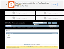 Tablet Screenshot of gsmserbia.com